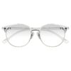 6326H TRANSPARENTE,TR90, METALICO, MEDIANO, LIGEROS, UNISEX, REDONDO