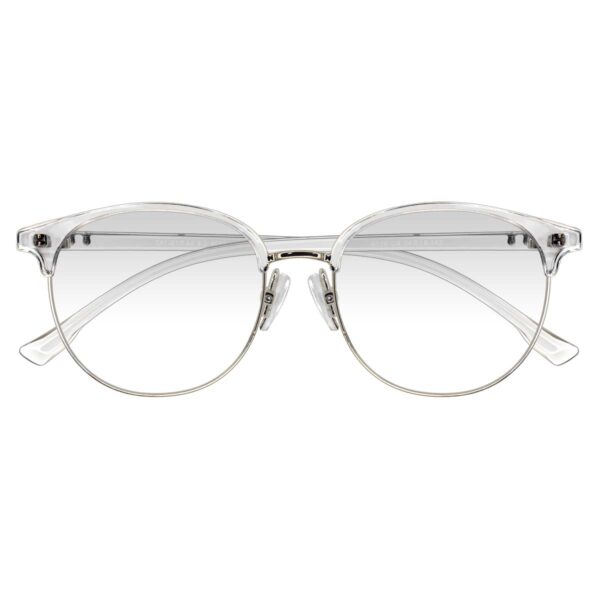 6326H TRANSPARENTE,TR90, METALICO, MEDIANO, LIGEROS, UNISEX, REDONDO