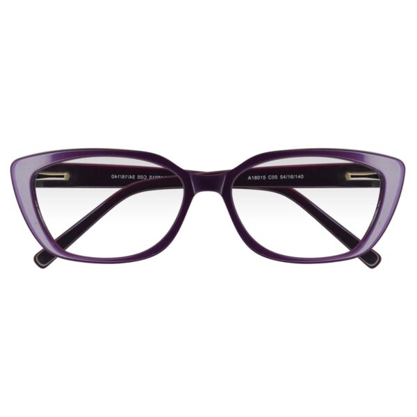 A18015 VIOLETA,ACETATO, MEDIANO, LIGEROS, UNISEX, OJO DE GATO