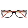 A18015 NEGRO,ACETATO, MEDIANO, LIGEROS, UNISEX, OJO DE GATO