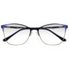BC3041 AZUL,METALICOS, MEDIANO, LIGEROS, UNISEX, OJO DE GATO