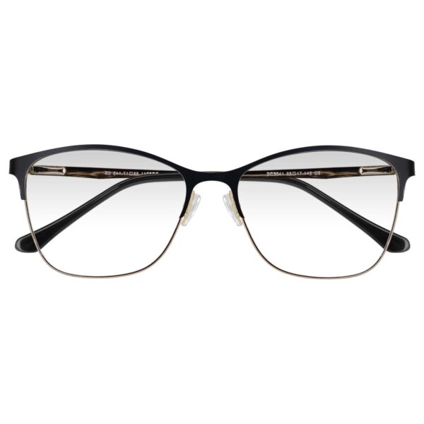 BC3041 NEGRO,METALICOS, MEDIANO, LIGEROS, UNISEX, OJO DE GATO
