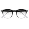 20394 NEGRO TRANSPARENTE,PASTA, MEDIANO, LIGEROS, UNISEX, REDONDOS