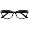 7110 NEGRO ,ACETATO, MEDIANO, LIGEROS, UNISEX, OJO DE GATO