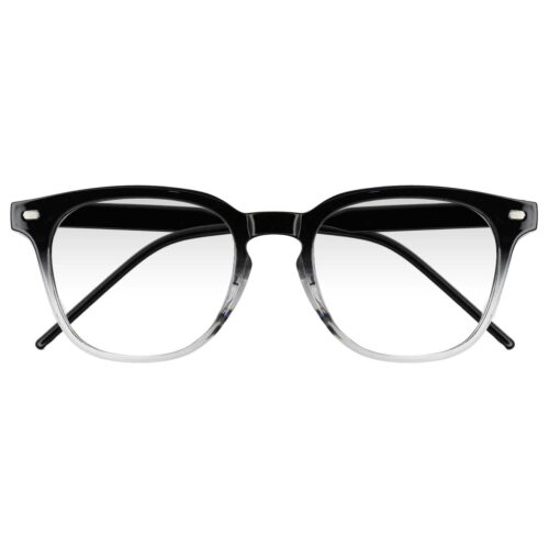 20395 NEGRO TRANSPARENTE,PASTA, MEDIANO, LIGEROS, UNISEX, REDONDOS