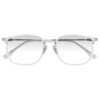GE3 TRANSPARENTE, METAL, TR90, MEDIANO, LIGEROS, UNISEX, OVALADO