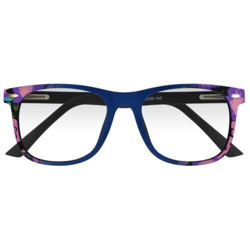 9234 AZUL, PASTA, MEDIANO, LIGEROS, UNISEX, RECTANGULO