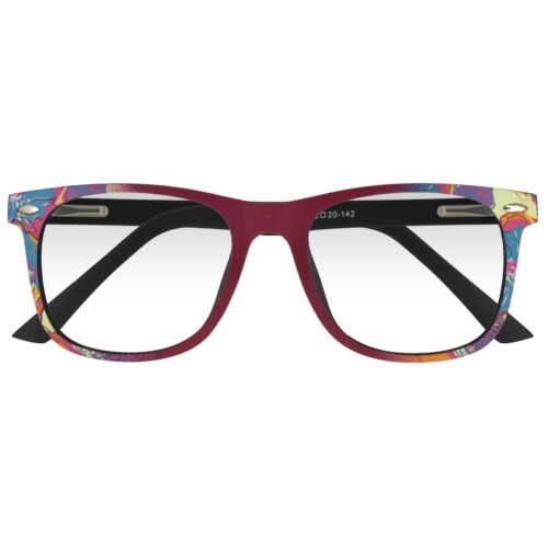 9234 AZUL, PASTA, MEDIANO, LIGEROS, UNISEX, RECTANGULO