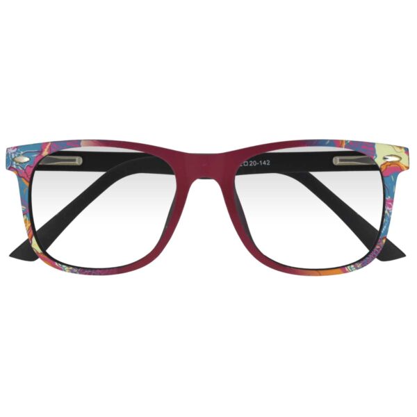 9234 AZUL, PASTA, MEDIANO, LIGEROS, UNISEX, RECTANGULO