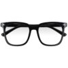 RD92113 NEGRO, ACETATO, GRANDES LIGEROS, UNISEX, CUADRADO