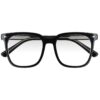 RD92113 NEGRO TRANSPARENTE, ACETATO, GRANDES LIGEROS, UNISEX, CUADRADO