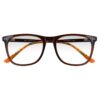 8041 CAFE, ACETATO, MEDIANO LIGEROS, UNISEX, CUADRADO