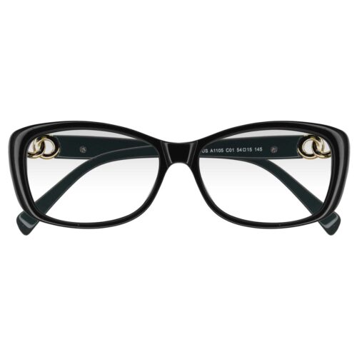 A1105 VERDE, ACETATO, MEDIANO LIGEROS, UNISEX, OJO DE GATO
