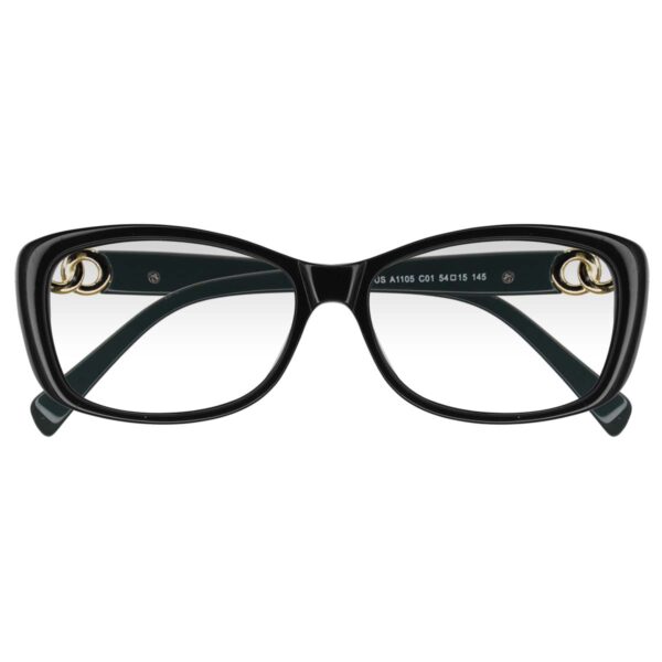 A1105 VERDE, ACETATO, MEDIANO LIGEROS, UNISEX, OJO DE GATO
