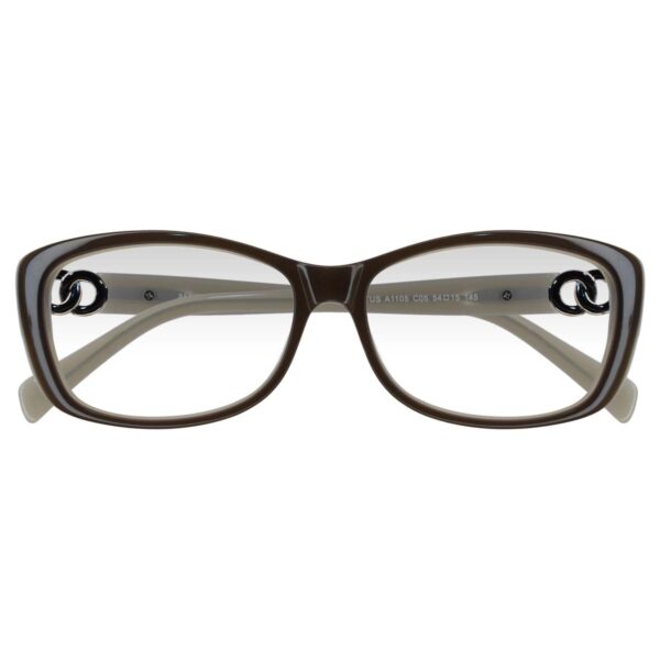 A1105 GRIS, ACETATO, MEDIANO LIGEROS, UNISEX, OJO DE GATO
