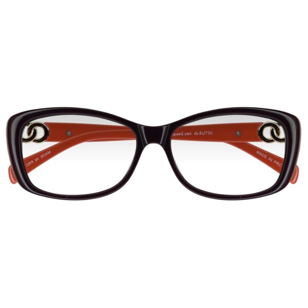 A1105 ROJO, ACETATO, MEDIANO LIGEROS, UNISEX, OJO DE GATO