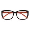 A1103 ROJO, ACETATO, MEDIANO LIGEROS, DAMA, OJO DE GATO