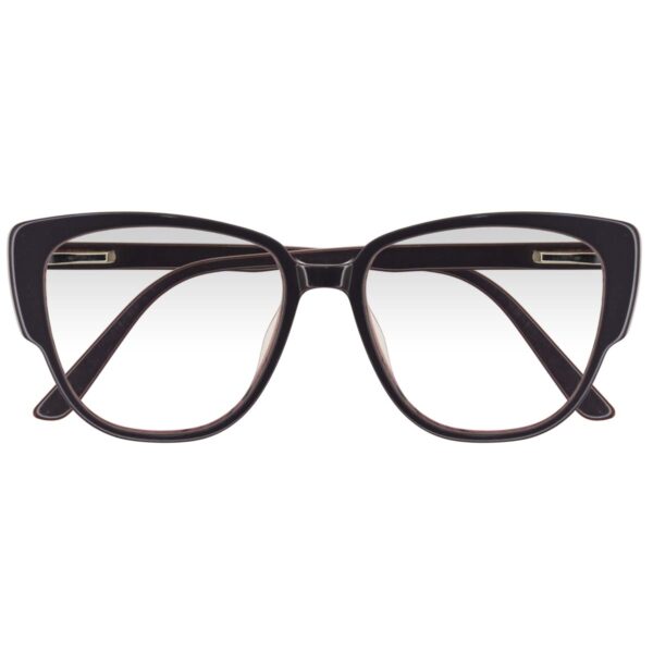 RB04 NEGRO ROJO, ACETATO, GRANDE LIGEROS, DAMA, OJO DE GATO