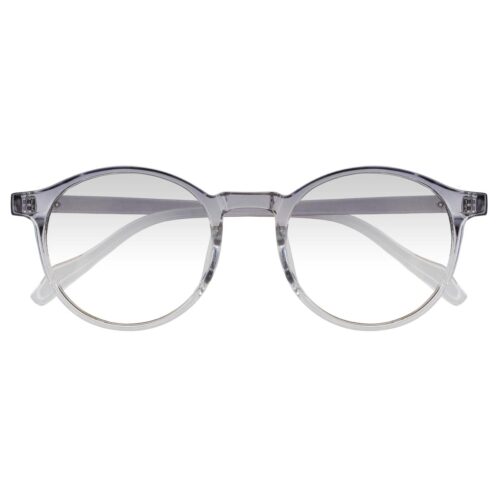 20350H GRIS TRANSPARENTE, PASTA, MEDIANO, LIGEROS, UNISEX, REDONDO