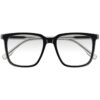 8004 NEGRO, ACETATO, GRANDE, LIGEROS, UNISEX, CUADRADO