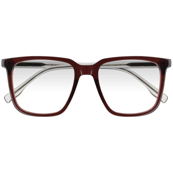 8004 ROJO, ACETATO, GRANDE, LIGEROS, UNISEX, CUADRADO