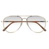 H2105H DORADO, METALICO, MEDIANO, LIGEROS, UNISEX, AVIADOR