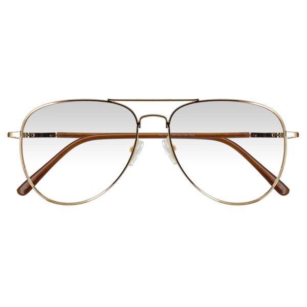 H2105H DORADO, METALICO, MEDIANO, LIGEROS, UNISEX, AVIADOR