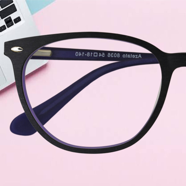 8036 NEGRO LINEA VIOLETA