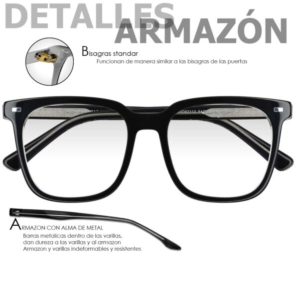 RD92113 NEGRO TRANSPARENTE