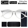 6326H TRANSPARENTE,TR90, METALICO, MEDIANO, LIGEROS, UNISEX, REDONDO