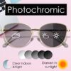 LENTES SOL FOTOCROMATICOS ANTIFATIGA ANTIRREFLEJANTE METALICO HS5180