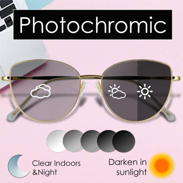 LENTES SOL FOTOCROMATICOS ANTIFATIGA ANTIRREFLEJANTE METALICO HS5180