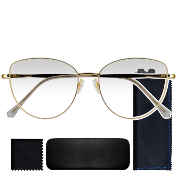 LENTES VISTA CANSADA, PRESBICIA, ANTIFATIGA, LENTES PARA LECTURA METALICO HS5180