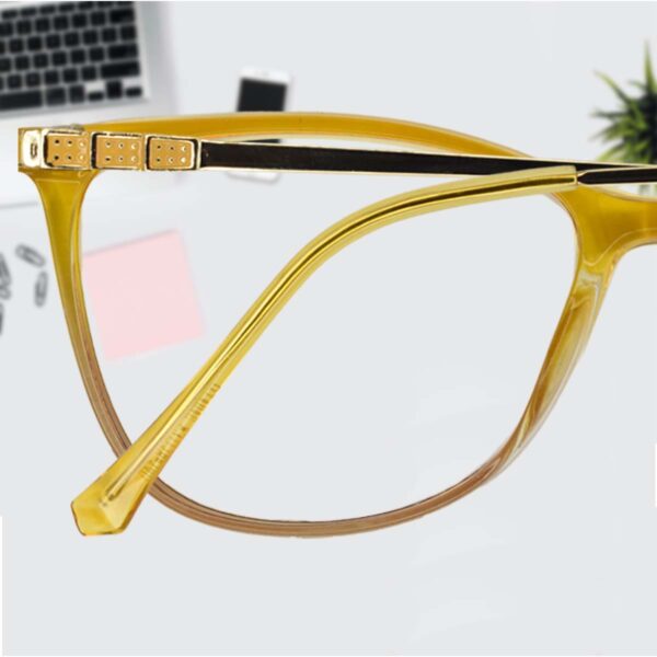 LENTES VISTA CANSADA, PRESBICIA, ANTIFATIGA, LENTES PARA LECTURA PASTA OT1816 AMARILLO