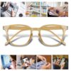 LENTES VISTA CANSADA, PRESBICIA, ANTIFATIGA, LENTES PARA LECTURA 20395 CAFE