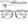 LENTES VISTA CANSADA, PRESBICIA, ANTIFATIGA, LENTES PARA LECTURA PASTA 20395 GRIS-TRANSPARENTE